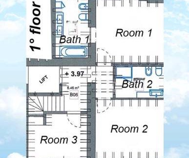 Breganzona Villa | 120 m² Villa ∙ 3 chambres ∙ 6 personnes