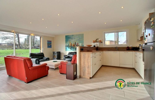 Plumelec Maison | 127 m² Gîte ∙ 3 chambres ∙ 6 personnes