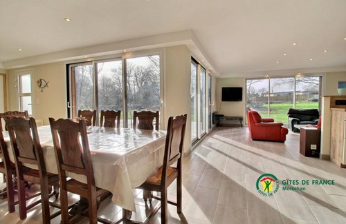Plumelec Maison | 127 m² Gîte ∙ 3 chambres ∙ 6 personnes
