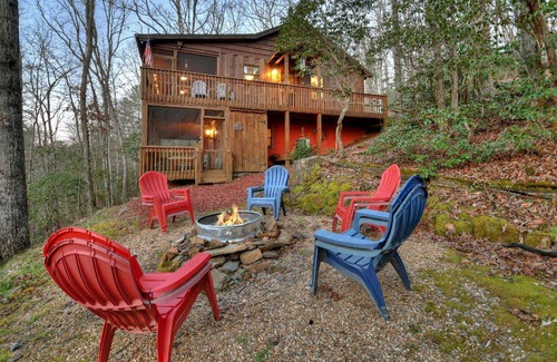 Blue Ridge Cabine | 130 m² Chalet ∙ 3 chambres ∙ 6 personnes