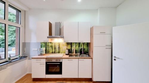 Luenen Appartement | 135m²-Apartment I max. 8 Gäste I Zentral I Küche I Balkon I Parken I WLAN