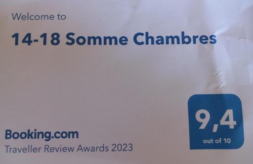 Beaucourt-sur-l'Ancre Lit Et Petit-Déjeuner | 14-18 Somme Chambres