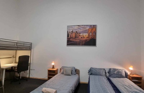 Terezvaros Station Balnéaire | 140 m² Chambre privée ∙ 1 chambre ∙ 3 personnes