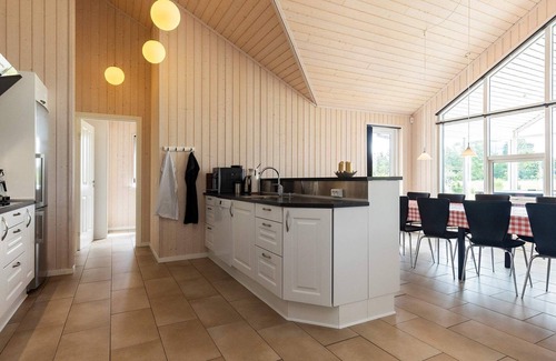 Sundstrup Maison | Maison de vacances pour 15 a Højslev
