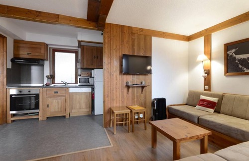 Montchavin Appartement | 150m del centro estación, 1.o piso, balcón, tv, local para esquís, 76m², Montchavin La Plagne