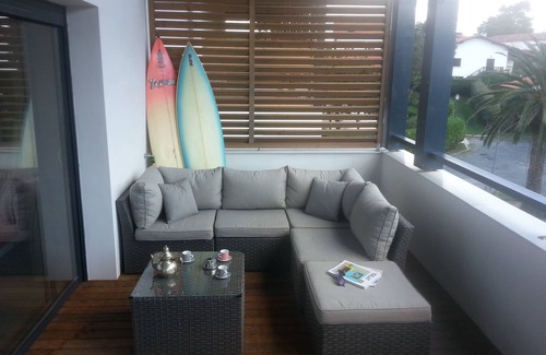 Guethary Appartement | Duplex 150m2 plein sud, standing à Guéthary, 7 couch 200m centre et 300m plages