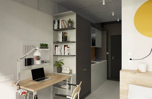 Krakow Station Balnéaire | 16 m² Chambre privée ∙ 1 chambre ∙ 1 personne