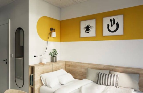 Krakow Station Balnéaire | 16 m² Chambre privée ∙ 1 chambre ∙ 1 personne