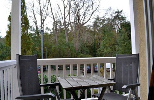 Ostseebad Kuhlungsborn Appartement | (174) Appartement 3- pièces Ostseeallee - immeuble d'habitation château des dunes