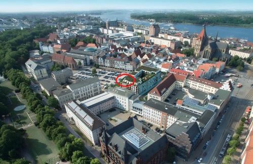 Rostock Appartement | 180qm Penthouse mit Sonnenterrasse