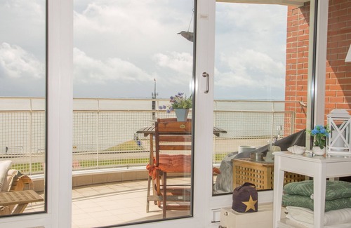 Innenhafen Appartement | 189 Apartment Meerzeit - Meerzeit Apartment mit Südbalkon und Meerblick