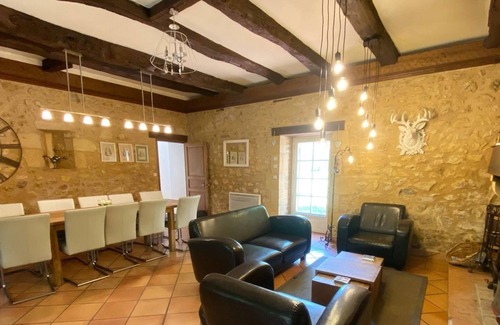 Beaumont-du-Perigord Maison | Moulin en Pierre du 18ème avec piscine privée chauffée, spa, sauna, hammam.