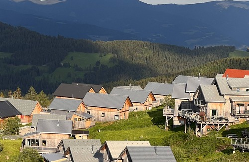 Bad Sankt Leonhard im Lavanttal Chalet De Ski | 1A Chalet "Eck" Dream Panorama in hiking area