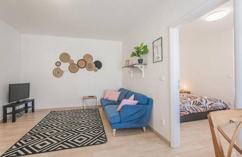 Hradec Kralove Appartement | 1BD Apartment on Masarykovo Square - Bathtube, Desk & Chair, Free Wi-Fi
