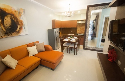 Talomo District Appartement | 1br Condo / Hôtel entièrement meublé NF Suites Davao