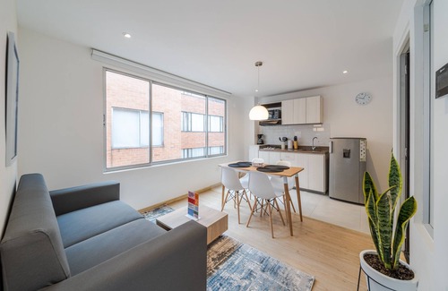 Financial District Appartement | 1BRR Spectacular High-End Apartment in Chapinero Alto with Wifi