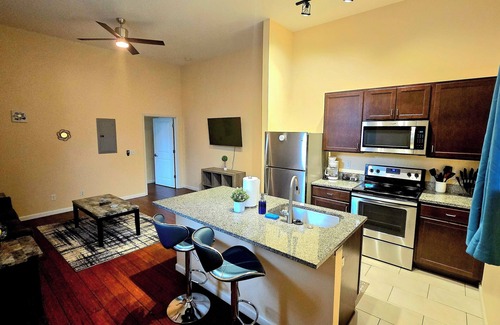 The Gate Appartement | 1st Floor King- Less than From 5 Miles From BJC- Unit D
