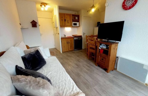 Reallon Appartement | 1er étage, vue vallée, balcon, télévision, casier à ski, 26m², Réallon