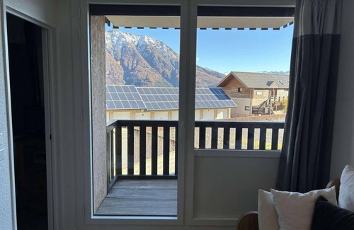 Reallon Appartement | 1er étage, vue vallée, balcon, télévision, casier à ski, 26m², Réallon
