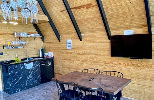 Sapanca Maison | 2+1 Heated Private Pool - Lake View - 5 Person Bungalow in Dibektaş