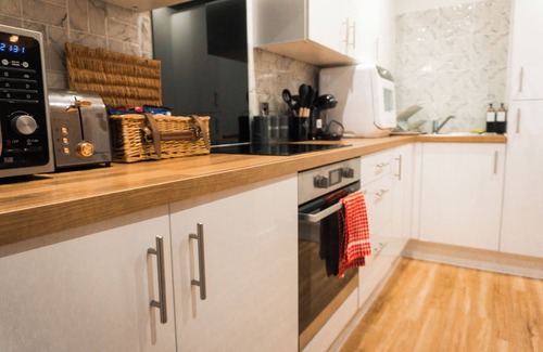 Trafford Appartement | 2-bed waterside retreat with gym in the heart of Manchester!