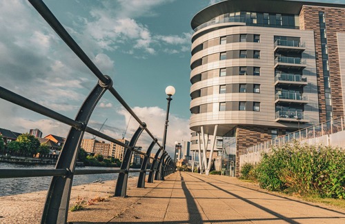 Trafford Appartement | 2-bed waterside retreat with gym in the heart of Manchester!