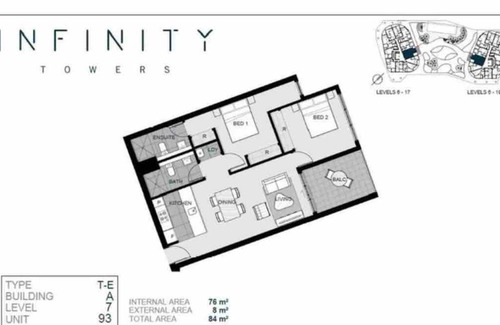 Gungahlin Appartement | 2 bedrm, 2 bathrm unit in Gungahlin town centre