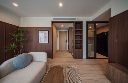 Huai Khwang Appartement | 2-bedroom apartment in pleasant Bangkok with WiFi, AC, fitness room