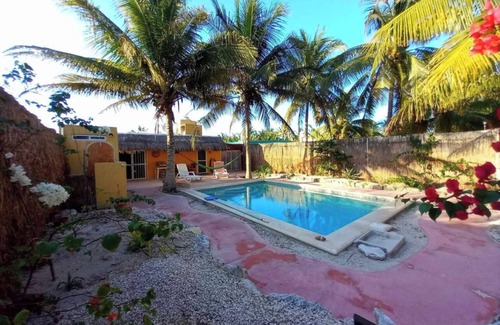 Chuburna Puerto Maison | 2 chambres Beach House Brand New Pool - Cour privée entièrement clôturée - Jardins luxuriants