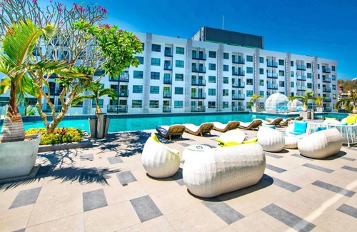 Jomtien Copropriété | 2-bedroom condo in delightful Muang Pattaya with AC, WiFi, fitness room