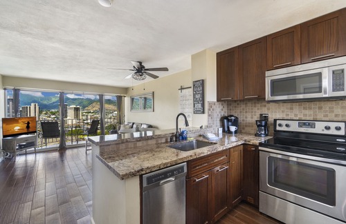 McCully - Moiliili Copropriété | Condo 2 chambres à Waikiki