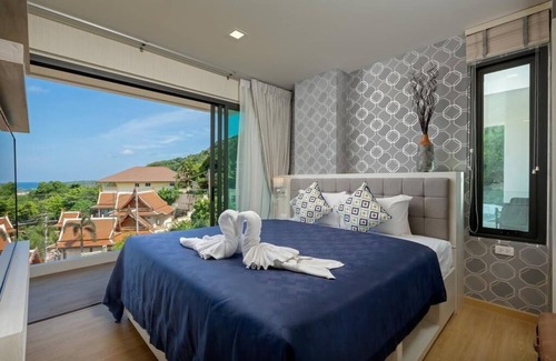 Kata Station Balnéaire | 2 bedrooms penthouse with private pool and sea view
