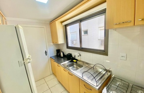 Capao da Canoa Appartement | 2 bedrooms, suite, 3 splits, wi-fi, front balcony, sunny!