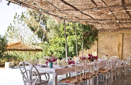 Douar Dmina Maison | Domaine de 2 hect., 25 pers, 12 chambres, vue MER, piscine, cuisinière & ménage