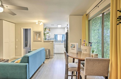 Tempe Appartement | 2 Mi to ASU: Studio w/ Private Hot Tub in Tempe