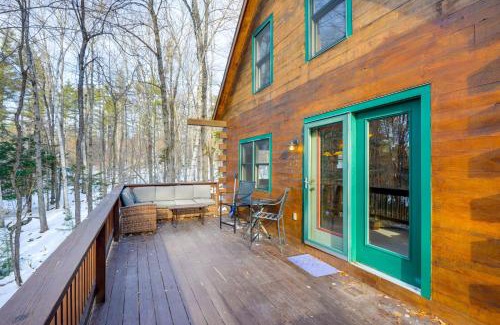 Stoddard Maison | 2 Mi to Boat Ramp Log Cabin in New Hampshire