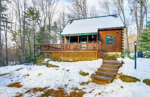Stoddard Maison | 2 Mi to Boat Ramp Log Cabin in New Hampshire