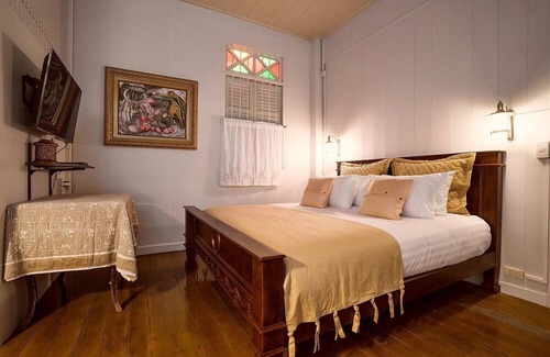 Lat Phrao Lit Et Petit-Déjeuner | 2 pax. Self-Serviced Apartment By Angelo Family Suites Art & Tile Gallery