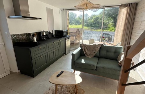 Picauville Maison | Gîte 2 personnes cocoon en pleine nature, très lumineux à15 minutes d'UTAH BEACH