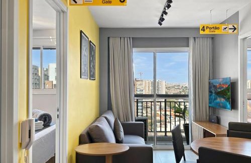 Nova Nazare Appartement | 2 quartos - AC - Home office - WiFi