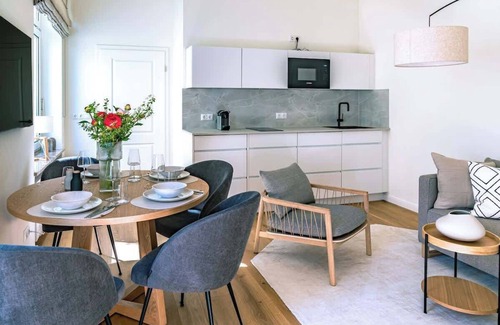 Warnemuende Appartement | 2-Raum Appartement „Nr. 5“ mit Terasse