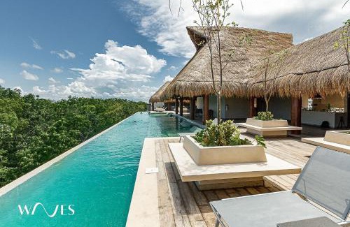 Tulum Appartement | 2 Rec. | Roof c/Infinity Pool + Jacuzzi | Amplio