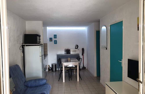 Leucate Appartement | Appartement 2 pièces+cabine clim en rez de jardin