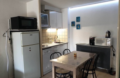 Leucate Appartement | Appartement 2 pièces+cabine clim en rez de jardin