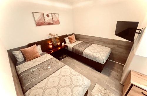 Rheinstetten Appartement | 2 Room Galerie Einliegerwohnung in Rheinstetten, Messe Nähe, Rollstuhlfahrer geeignet