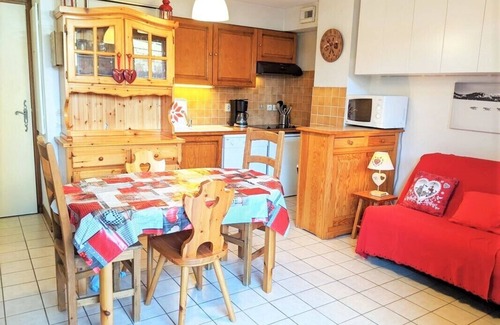 Praz-sur-Arly Appartement | 2 pièces RDJ 4 personnes 250M pistes et ESF