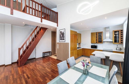 Kesklinn Appartement | 2-story/3-bedroom Penthouse, sauna, free parking