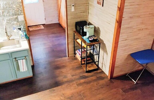 Hico Cabine | 2 Tiny Town Rustlers D D Cabin Animals Fire Pit