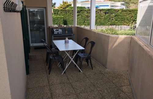 Mimizan-Plage Appartement | Terrasse de 20 m2 pour cet appartement plage et commerce à pied !!!! WIFI