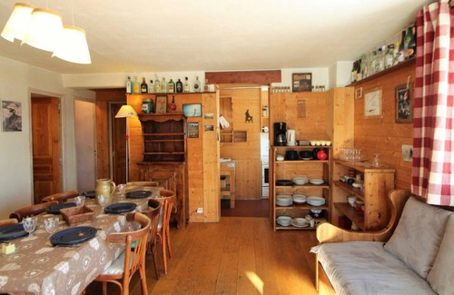 Les Almes Appartement | 200m del centro estación, vista montaña, terraza, tv, local para esquís, 70m², Tignes